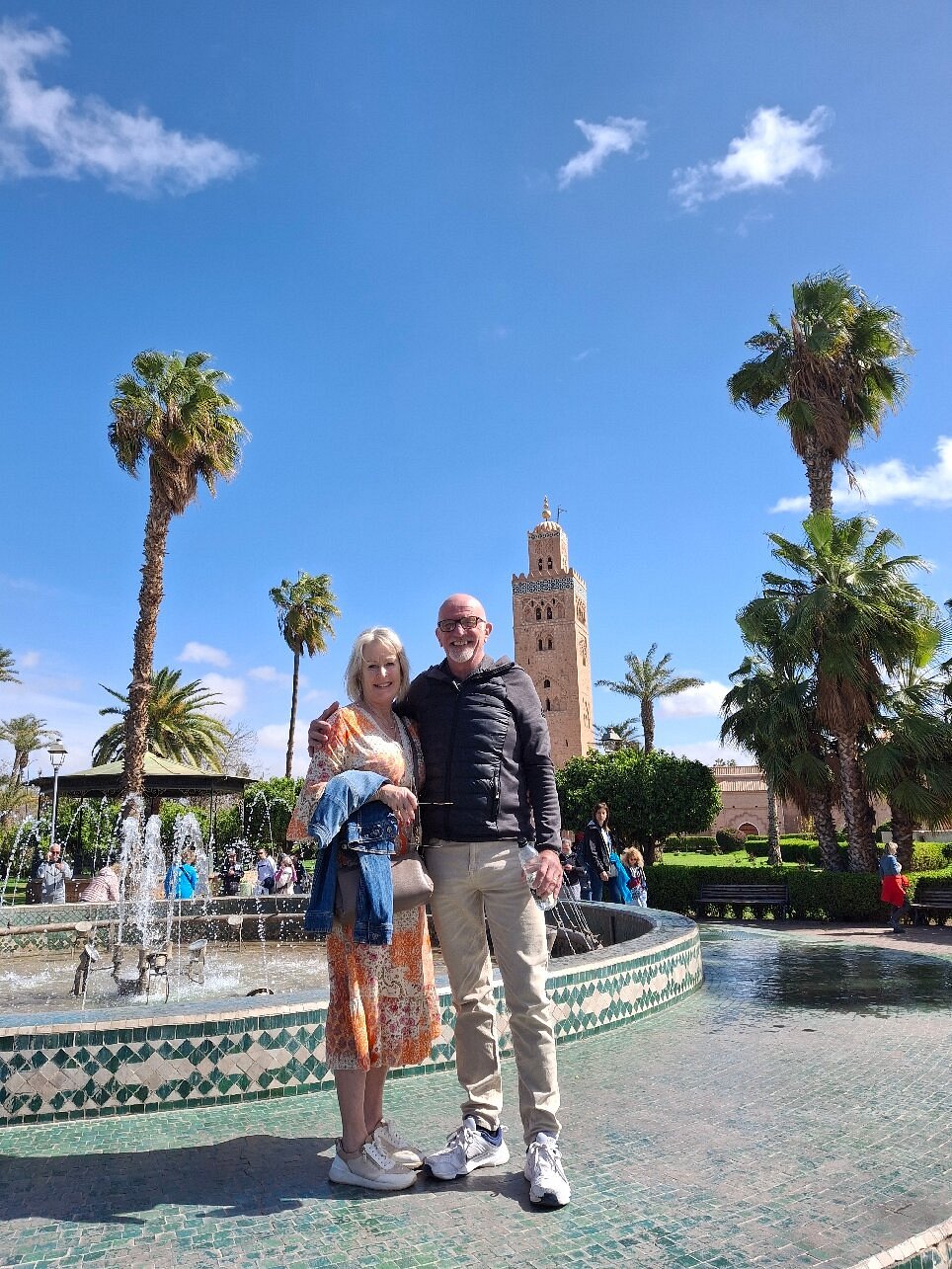 Highlights of Marrakech Marrakech Private City Tour - UGC 4 Authentic Marrakech Food Tour - Couple enjoying Moroccan street food